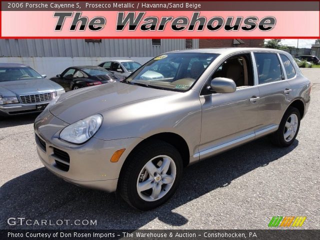 2006 Porsche Cayenne S in Prosecco Metallic