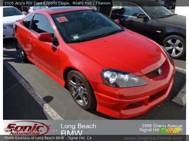 2006 Acura RSX Type S Sports Coupe in Milano Red