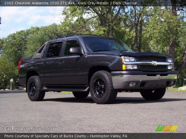 2003 Chevrolet Avalanche 1500 Z71 4x4 in Dark Gray Metallic