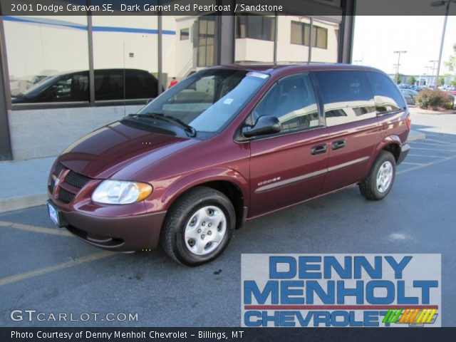 2001 Dodge Caravan SE in Dark Garnet Red Pearlcoat