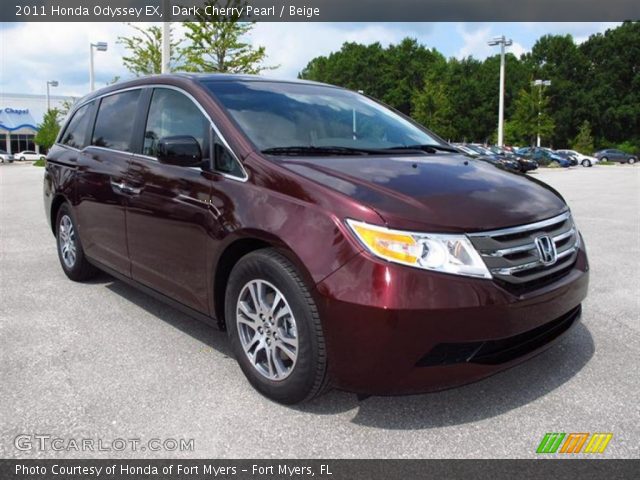 2011 Honda Odyssey EX in Dark Cherry Pearl
