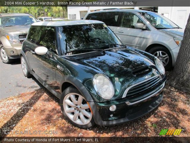 2004 Mini Cooper S Hardtop in British Racing Green Metallic