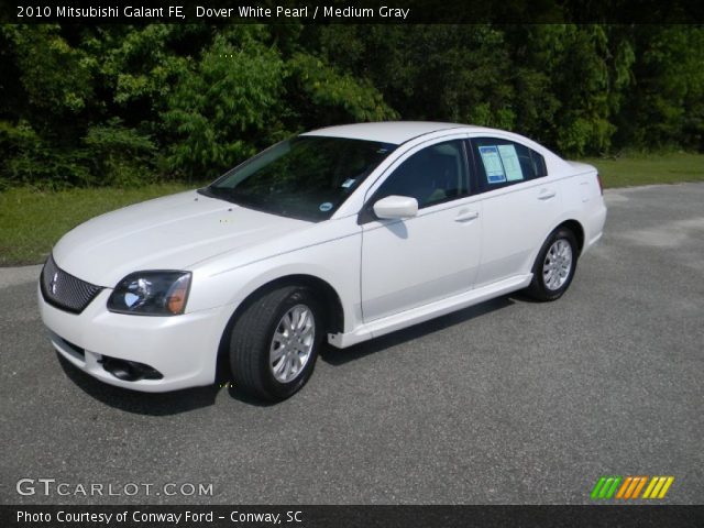2010 Mitsubishi Galant FE in Dover White Pearl