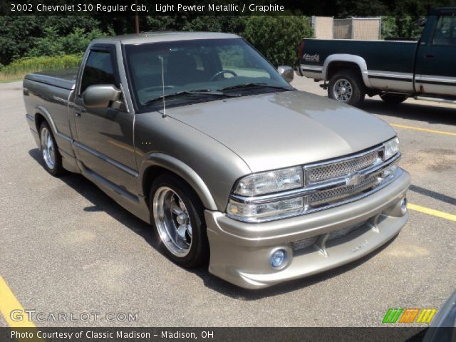 2002 Chevrolet S10 Regular Cab in Light Pewter Metallic