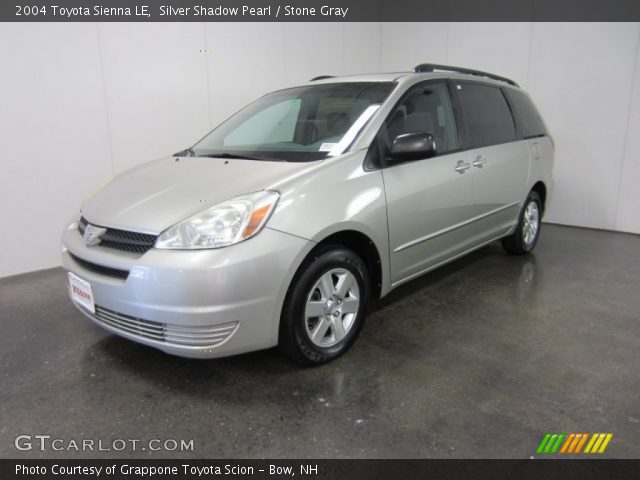 2004 Toyota Sienna LE in Silver Shadow Pearl