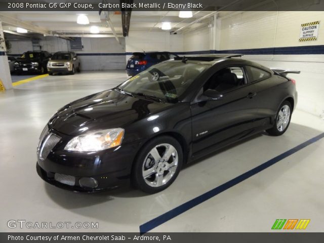 2008 Pontiac G6 GXP Coupe in Carbon Black Metallic