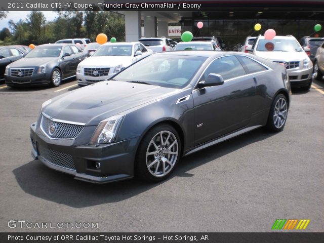 2011 Cadillac CTS -V Coupe in Thunder Gray ChromaFlair