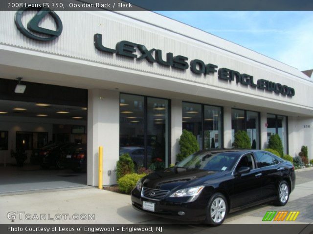 2008 Lexus ES 350 in Obsidian Black
