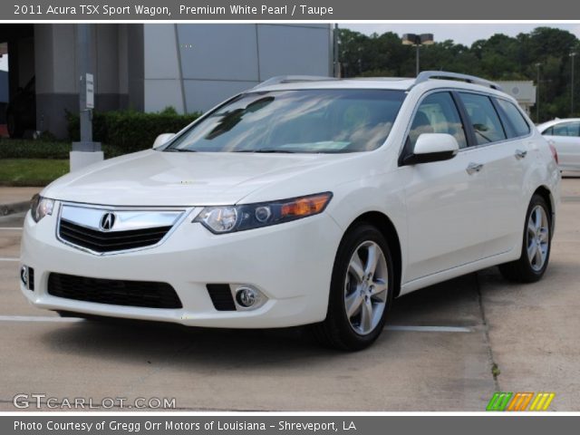 2011 Acura TSX Sport Wagon in Premium White Pearl