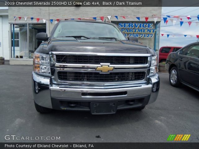 2009 Chevrolet Silverado 2500HD LS Crew Cab 4x4 in Black