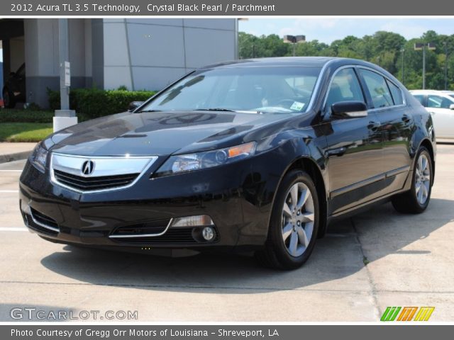 2012 Acura TL 3.5 Technology in Crystal Black Pearl