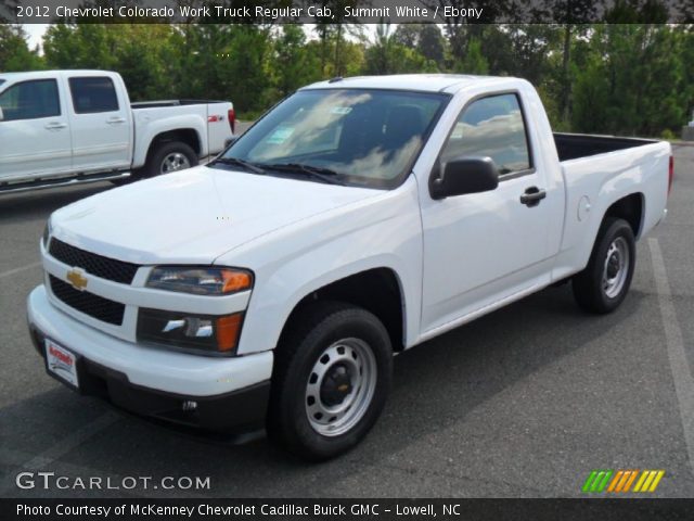 2012 Chevrolet Colorado Work Truck Regular Cab in Summit White