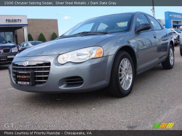 2006 Chrysler Sebring Sedan in Silver Steel Metallic