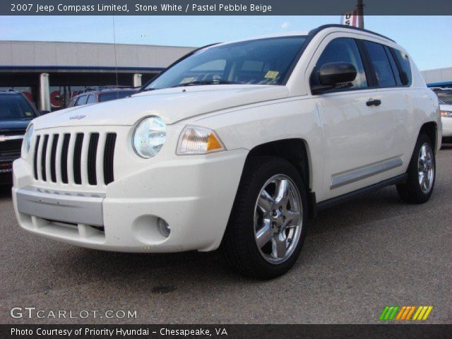 2007 Jeep Compass Limited in Stone White