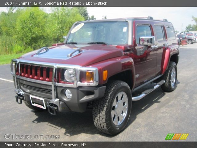 2007 Hummer H3 X in Sonoma Red Metallic