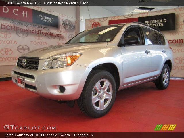 2008 Toyota RAV4 I4 in Classic Silver Metallic