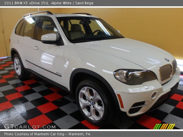 2011 BMW X5 xDrive 35d in Alpine White