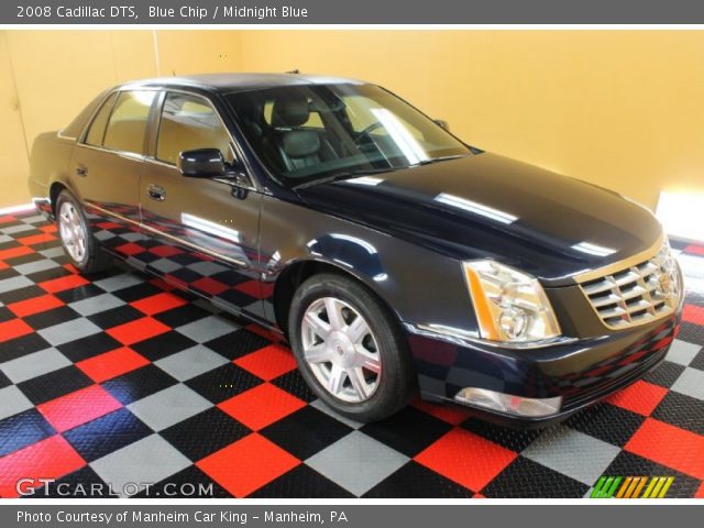 2008 Cadillac DTS  in Blue Chip