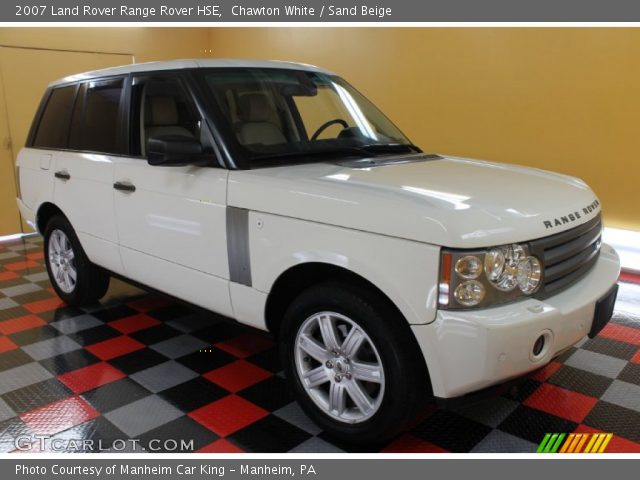 2007 Land Rover Range Rover HSE in Chawton White