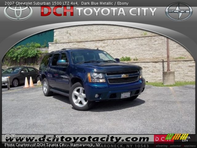 2007 Chevrolet Suburban 1500 LTZ 4x4 in Dark Blue Metallic