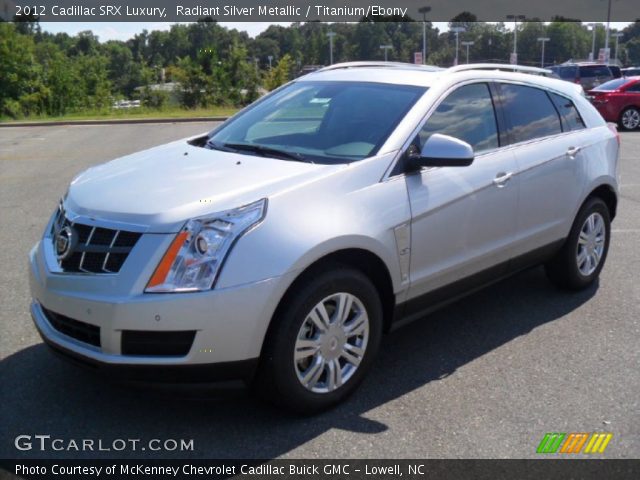 2012 Cadillac SRX Luxury in Radiant Silver Metallic