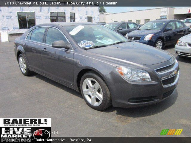 2010 Chevrolet Malibu LS Sedan in Taupe Gray Metallic