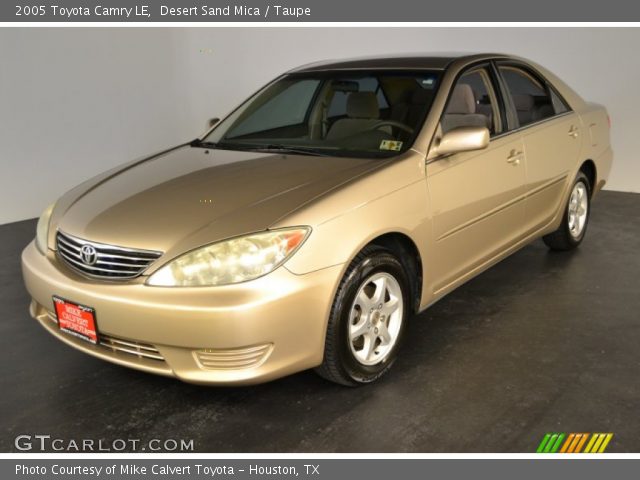 2005 Toyota Camry LE in Desert Sand Mica