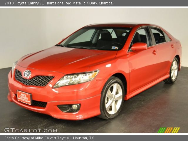 2010 Toyota Camry SE in Barcelona Red Metallic