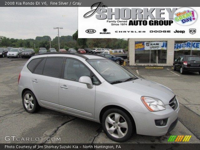 2008 Kia Rondo EX V6 in Fine Silver
