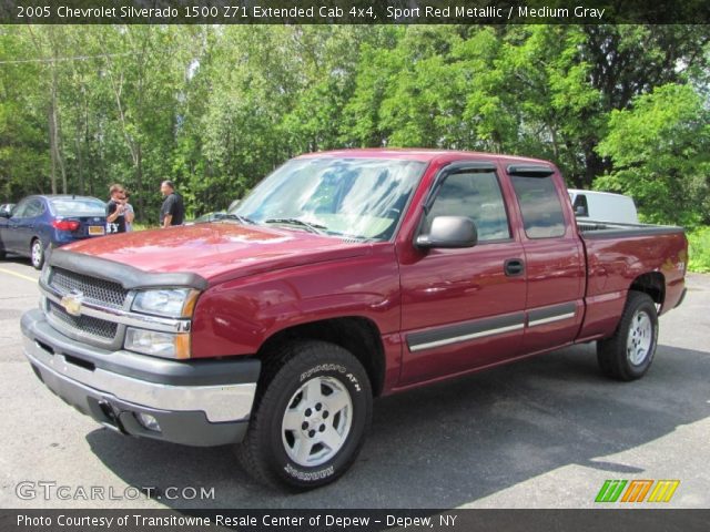 2005 Chevrolet Silverado 1500 Z71 Extended Cab 4x4 in Sport Red Metallic