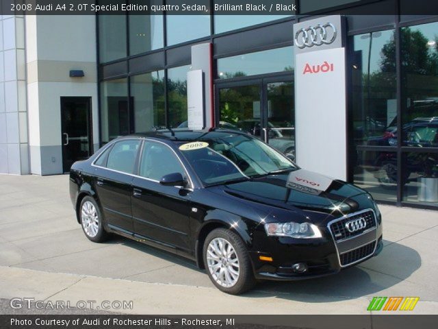 2008 Audi A4 2.0T Special Edition quattro Sedan in Brilliant Black