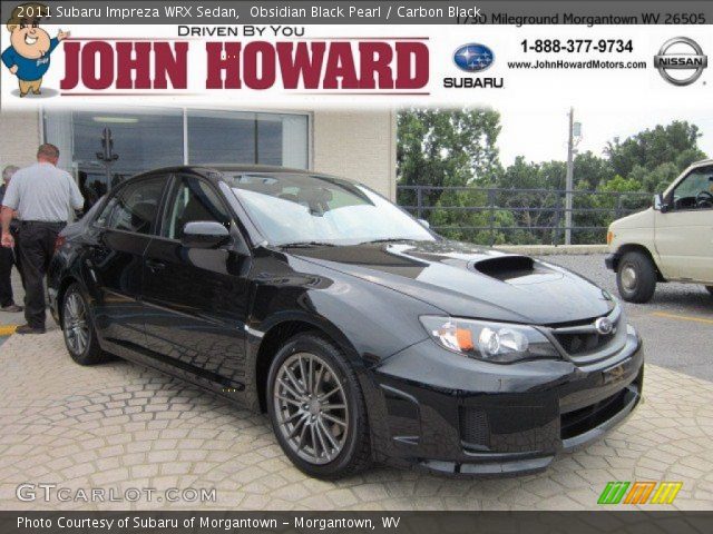 2011 Subaru Impreza WRX Sedan in Obsidian Black Pearl