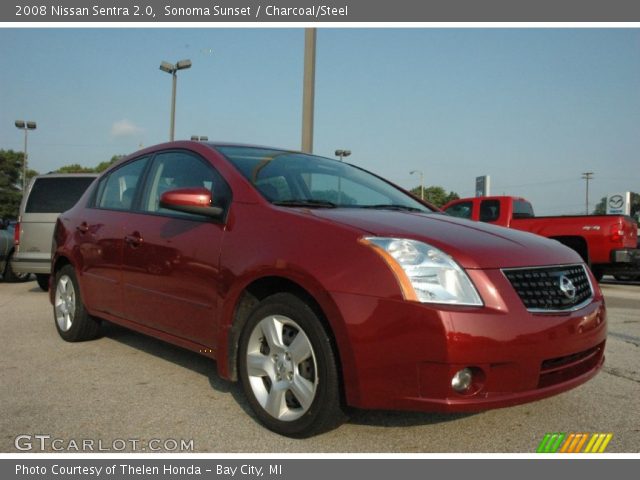 2008 Nissan Sentra 2.0 in Sonoma Sunset