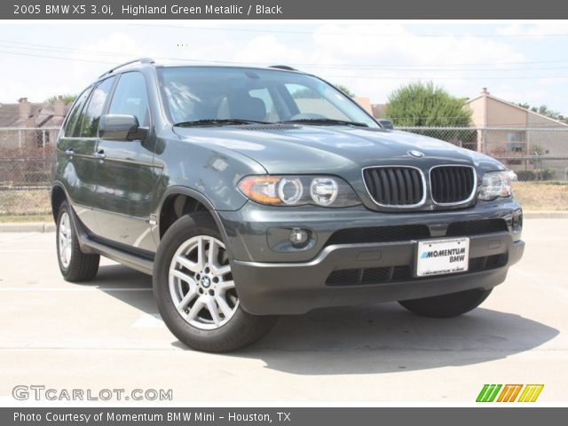 2005 BMW X5 3.0i in Highland Green Metallic