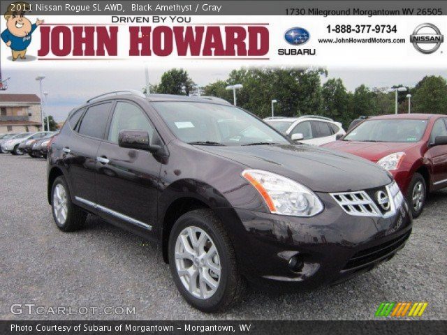 2011 Nissan Rogue SL AWD in Black Amethyst