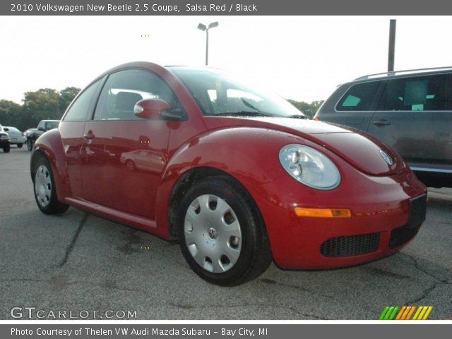 2010 Volkswagen New Beetle 2.5 Coupe in Salsa Red