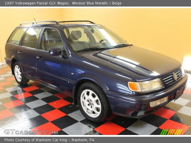 1997 Volkswagen Passat GLX Wagon in Windsor Blue Metallic