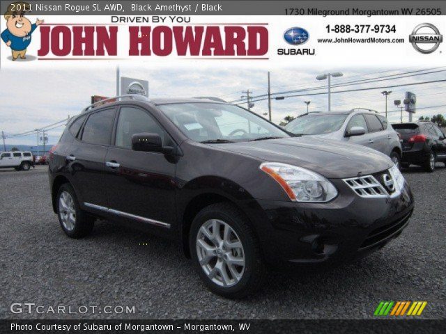 2011 Nissan Rogue SL AWD in Black Amethyst