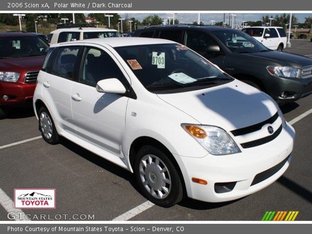 2006 Scion xA  in Polar White