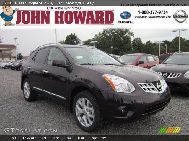 2011 Nissan Rogue SL AWD in Black Amethyst