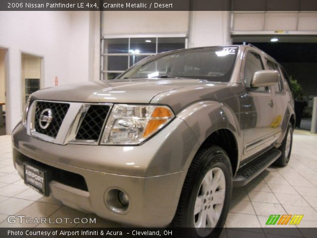 2006 Nissan Pathfinder LE 4x4 in Granite Metallic