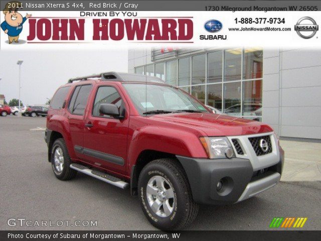 2011 Nissan Xterra S 4x4 in Red Brick