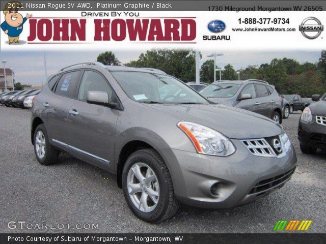 2011 Nissan Rogue SV AWD in Platinum Graphite