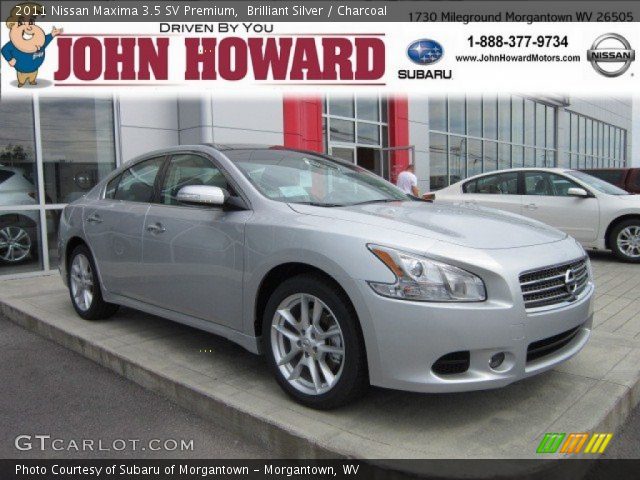 2011 Nissan Maxima 3.5 SV Premium in Brilliant Silver