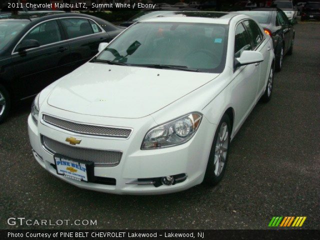 2011 Chevrolet Malibu LTZ in Summit White
