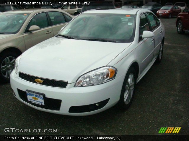 2012 Chevrolet Impala LTZ in Summit White