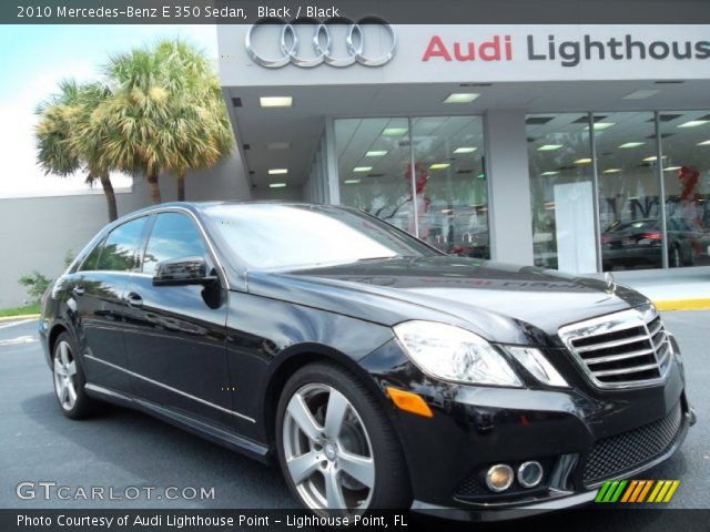 2010 Mercedes-Benz E 350 Sedan in Black