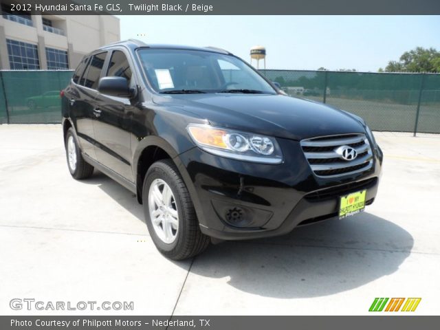 2012 Hyundai Santa Fe GLS in Twilight Black
