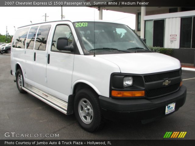 2007 Chevrolet Express LS 1500 Passenger Van in Summit White