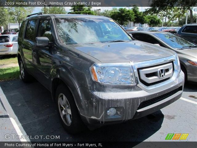 2009 Honda Pilot EX-L in Nimbus Gray Metallic
